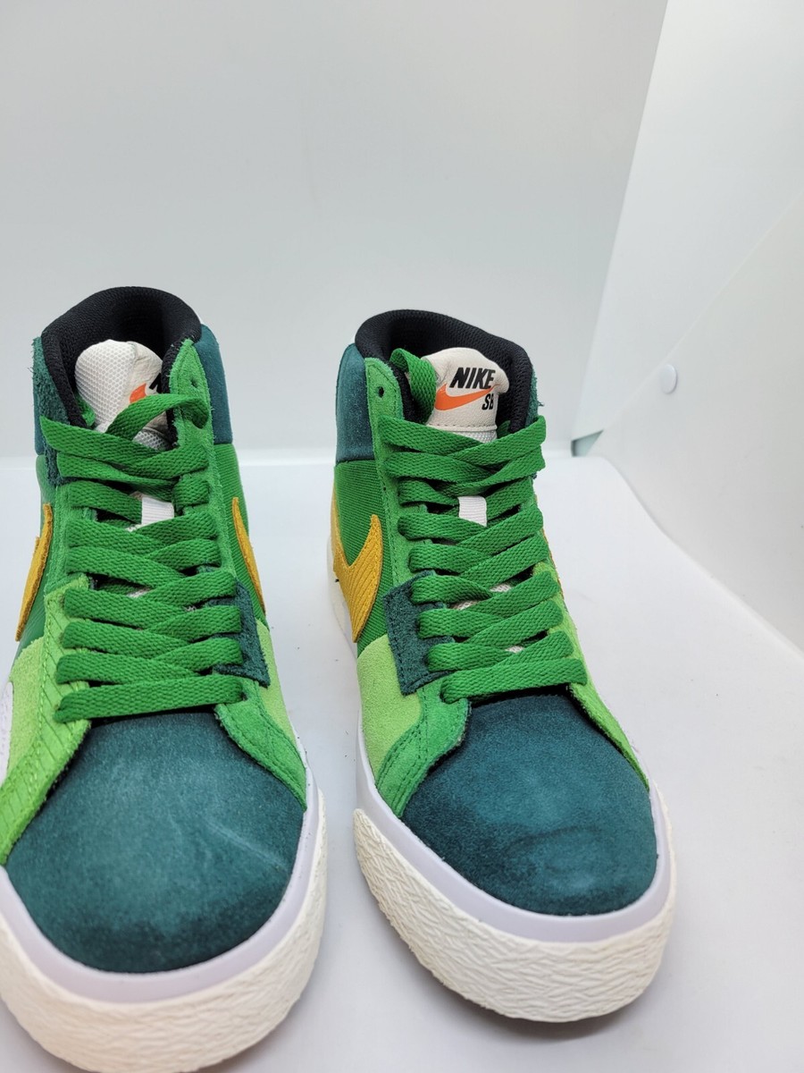 Nike SB Zoom Blazer Mid Premium Green DA8854 300 Mens US Size 4.5