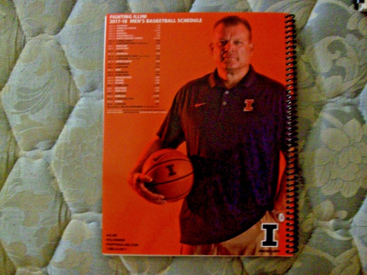 2017-18 ILLINOIS FIGHTING ILLINI BASKETBALL MEDIA GUIDE Yearbook