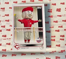 2022 Topps Opening Day Mascots #M-5 Mr. Red - Cincinnati Reds
