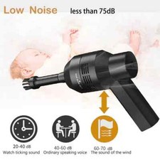USB Portable Electric Air Duster Blower Car Vacuum Computer Keyboard Cleaner