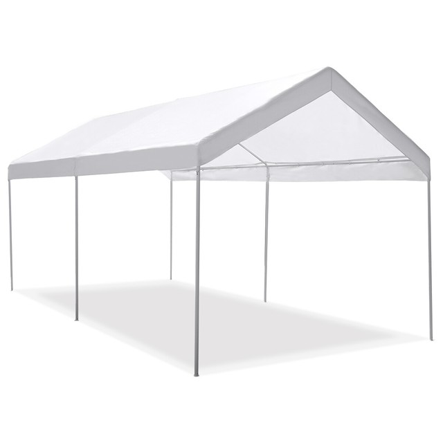 10 X 20 Steel Frame Canopy Shelter Portable Car Carport Garage