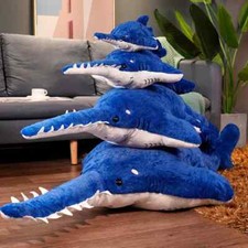 Giant Shark Soft Plush Toy Birthday Gift Kids Stuffed Toys Cartoon Home Decor