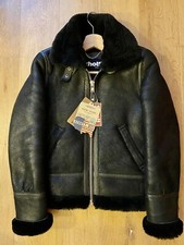 giubbotto in montone Schott da donna