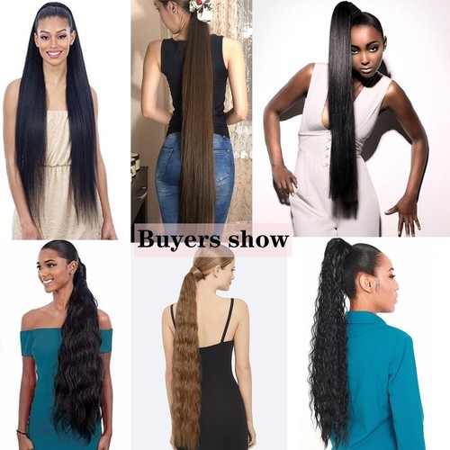 Synthetic Women's Daily Wear is Extra Long 85cm Synthetic Hair(85cm) For Women - Foto 4 di 29