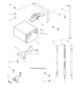 Polaris Starter Solenoid, Genuine OEM Part 4012013, Qty 1 | eBay