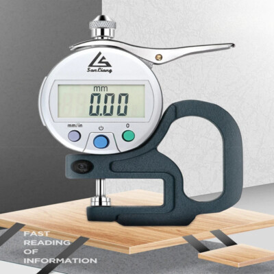 0-10 Mm Digital Display Thickness Gauge 0.01 Mm LCD Digital Thickness Gauge
