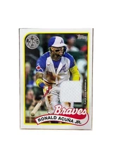 Ronald Acuna Jr 2024 Topps 35th Anniversary Patch #89BR-RAJ