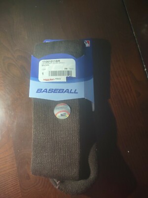 Large Brown Baseball Socks