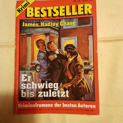 Krimi - Bestseller - Nr. 14 - Er schwieg bis zuletzt von James Hadley Chase - Bild 1 von 2