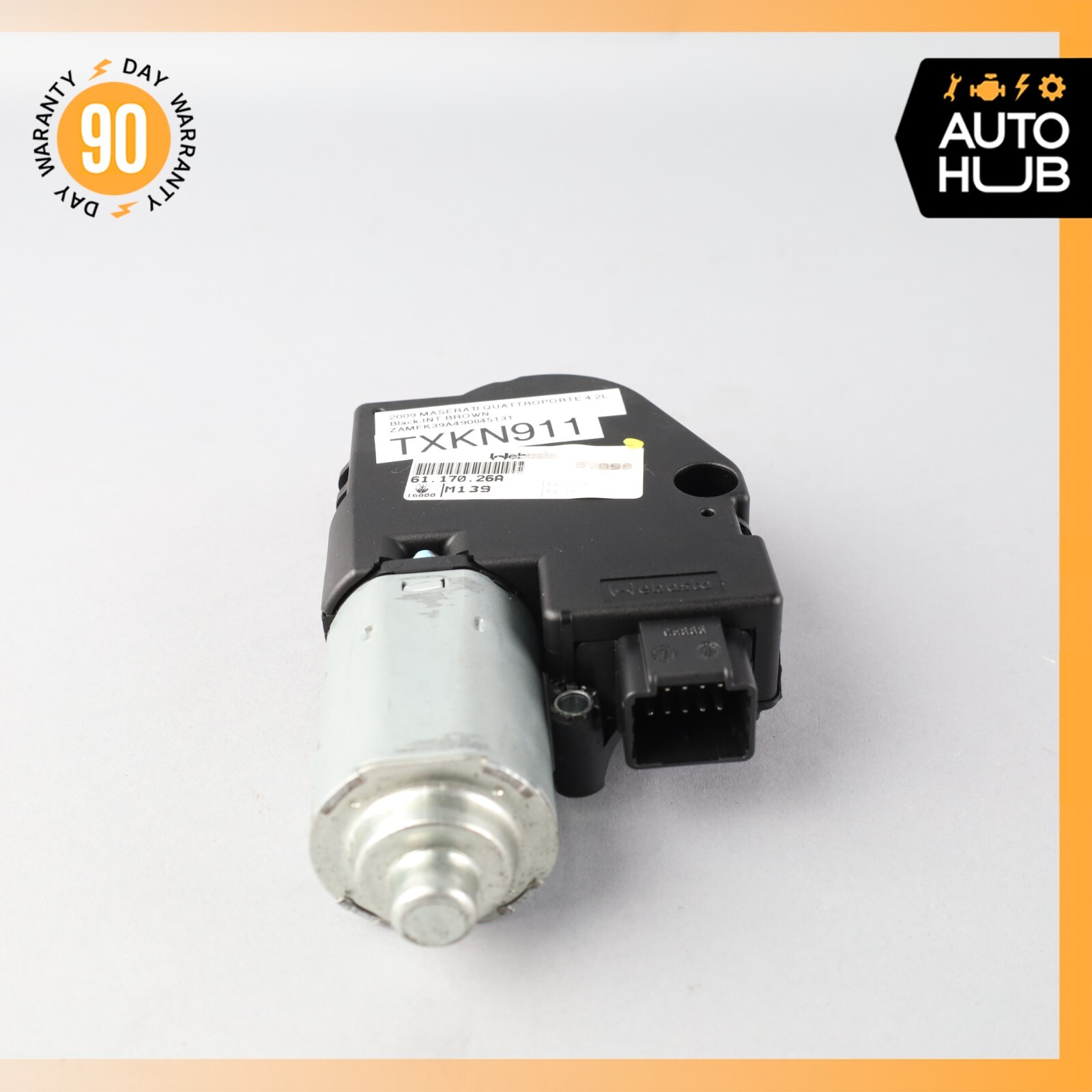 03-13 Maserati Quattroporte M139 Sunroof Sun Roof Motor 6117026 OEM