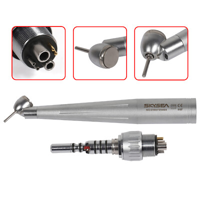 SKYSEA Dental Fiber Optic High Speed Handpiece Mini 45° Degree /Coupler fit KAV