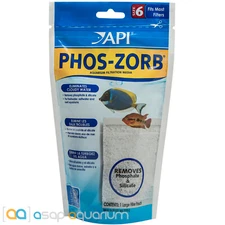 API Phos-Zorb Silicate and Phosphate Remover Eliminates Cloudy Aquarium Water