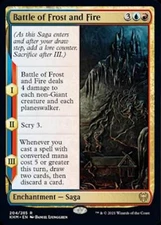 MTG - Battle of Frost and Fire - Kaldheim - Light Play - Normal