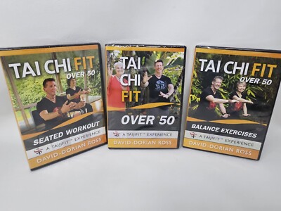 Tai Chi Fit Over 50 -LOT OF 3- *New/Sealed* *See Description*