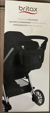 Britax Stroller Organizer-Black-with 2 Insulated Beverage Holders