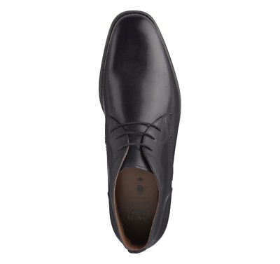 Johnston & Murphy Black Leather Branning Chukka Boots Johnston Murphy Men main image 3