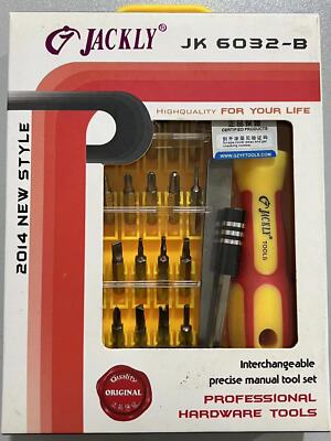 1xInditrust Jackly 6066 33 in 1 Interchangeable Precise Screwdriver Tools 