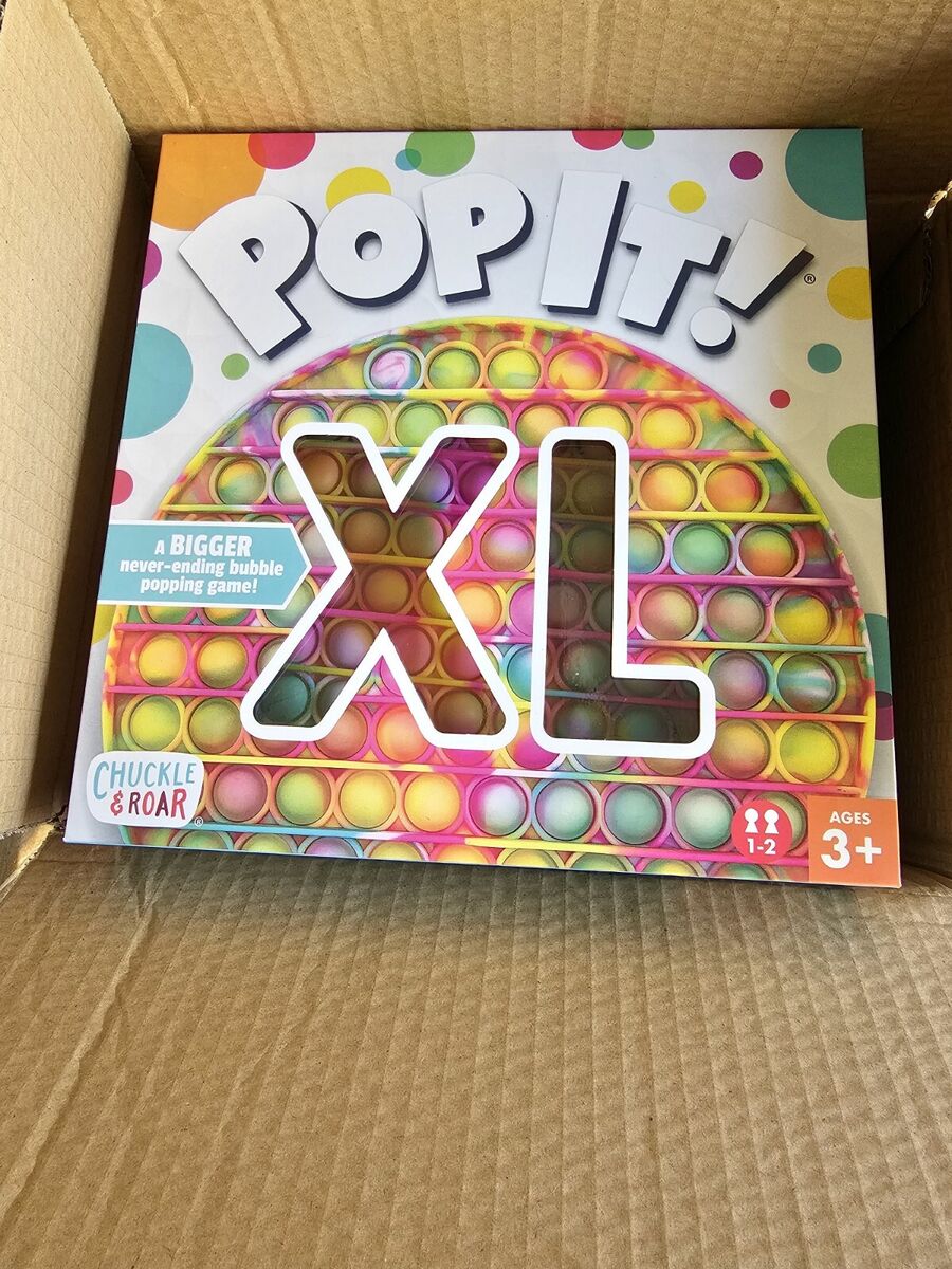 Pop It! XL- The Jumbo Never-Ending Bubble Popping Game