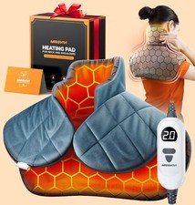 Graphene-Infused Weighted Heating Pad, Effective Pain Relief Instant Heating Pad