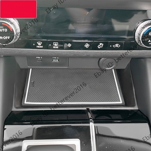 For Mitsubishi Outlander 2022-2024 Non-Slip Gate Slot Mat Accessories Cup Pad - Bild 5 von 16