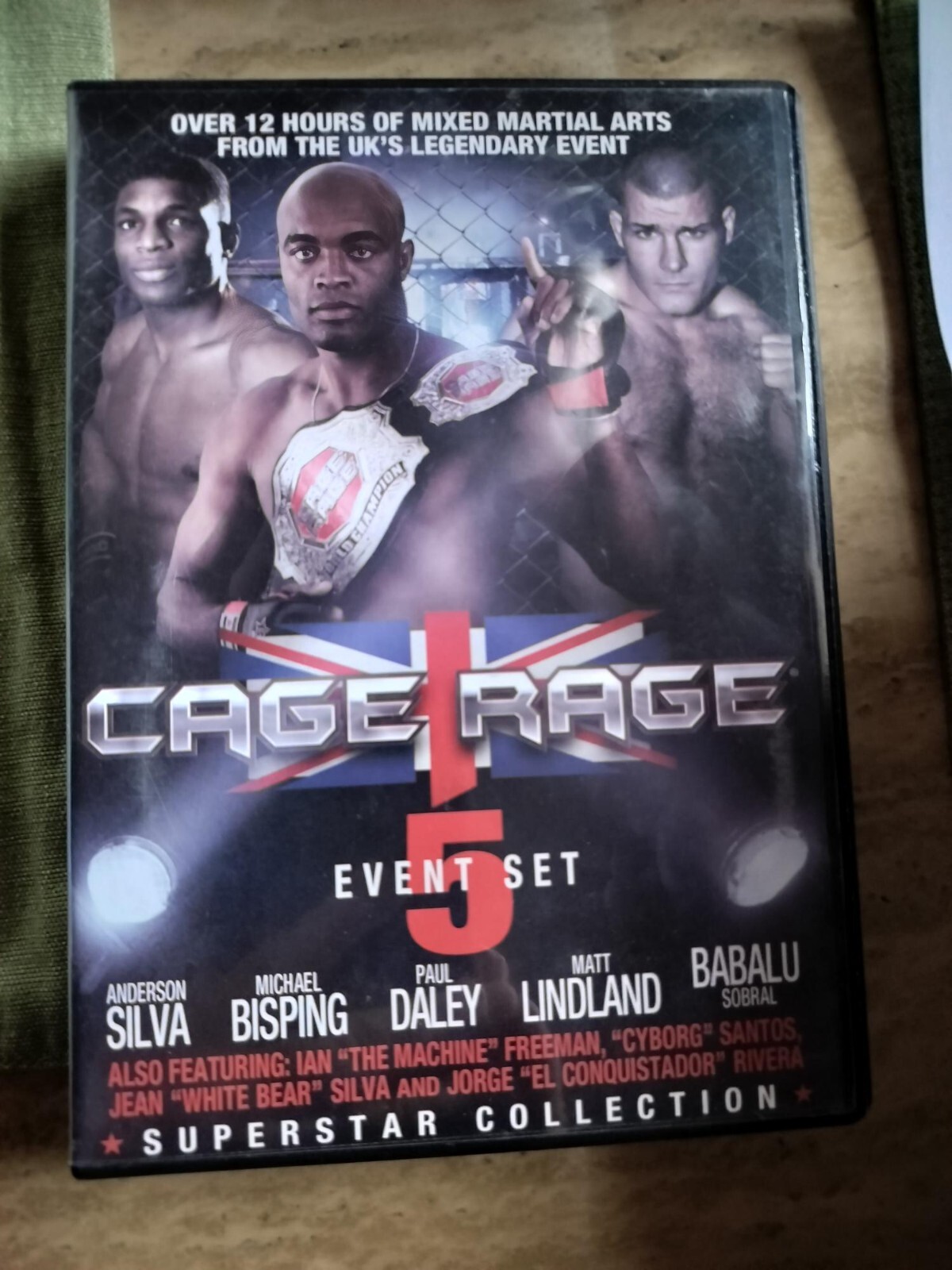 Cage Rage - Event Set 5: Superstar Collection (DVD, 2008, 3-Disc Set ...