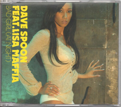 DAVE SPOON feat. Lisa Maffia - Bad Girl (At Night)  CD Single *FREE UK POSTAGE*