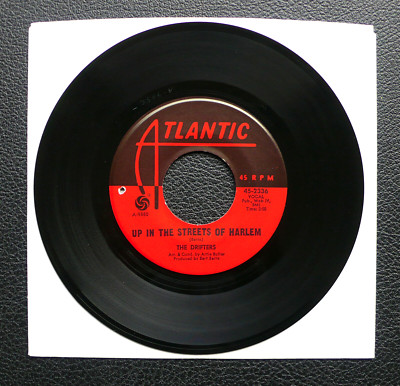 7'' The Drifters - Up In The Streets Of Harlem - US Atlantic