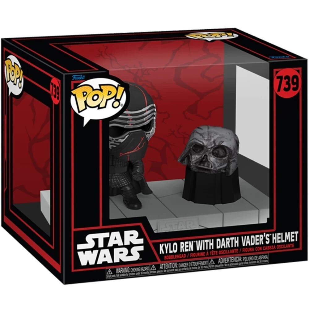 FUNKO POP #739 STAR WARS DELUXE KYLO REN WITH DARTH VADER'S