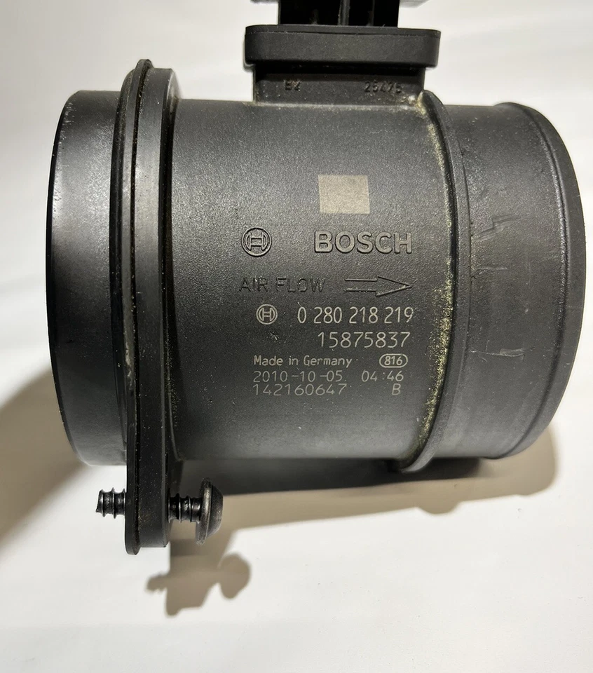09-11 Conjunto de sensor medidor de flujo de aire másico Buick Enclave 3,6 L Bosch 0 280 218 219 Foto 2 de 4