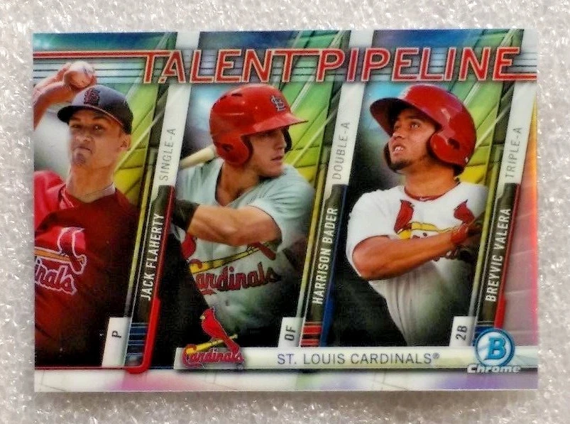 2017 BOWMAN CHROME REFRACTOR TALENT PIPELINE INSERT - COMPLETE YOUR SET - Image 3 of 3