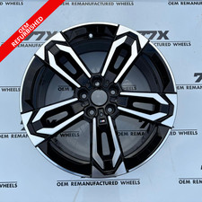 BMW iX1 19" DIAMOND CUT ALLOY WHEEL 8J ET46 6898051 GENUINE OEM SINGLE