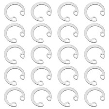 100 Pcs 11mm Silver Internal Retaining Ring Circlip Internal Circlip Snap Rings