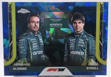 2025 Topps Chrome Sapphire Edition Formula 1 - F1 Duos Fernando Alonso, Lance...
