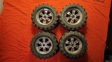 traxxas tmaxx emaxx revo hpi savage 3.2 proline mashers tires wheels 14mm