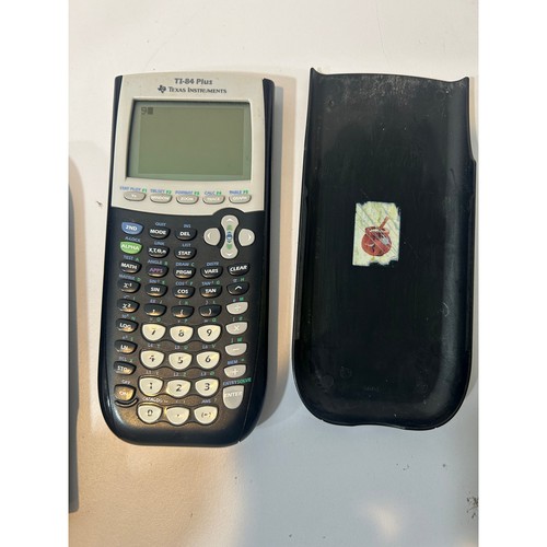 Texas Instruments TI-84 Plus Graphing Calculator With Cover & Batteries | Used - Fully Functional 11 thumbnail image