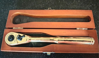 #ad #ad Craftsman 75th Anniversary 22K Gold Plated Ratchet USA VR 44813 W Case $85.00
