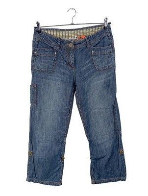 STREET ONE Straight-Leg Jeans Damen Jeans Gr. DE 40 blau Casual-Look