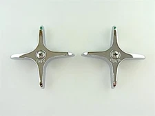 1PK For Kohler KH0182PR Cross Handles Polished Chrome