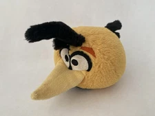 Angry Birds NO SOUND 5" Plush Yellow Orange Bubbles Bird Rovio 2012 Doll Toy Kid