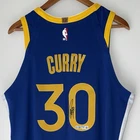 Stephen Curry Signed Warriors NBA Nike ADV Authentic Jersey Autograph USASM BAS