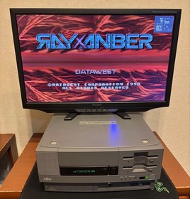 FM TOWNS HR20 Desktop Computer For Repair Parts Only Main Unit