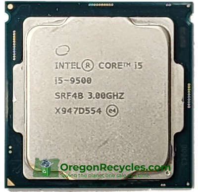 Intel i5-9500 3.0GHz (4.4GHz TURBO) LGA 1151 Processor (SRF4B)