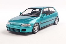 SOLIDO - 1:18 SCALE - 1991 HONDA CIVIC (EG6) AZTEC GREEN PEARL - S1810405