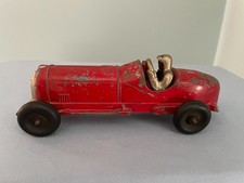 Hubley Kiddie Toy 5 Racer 457 Red - Original