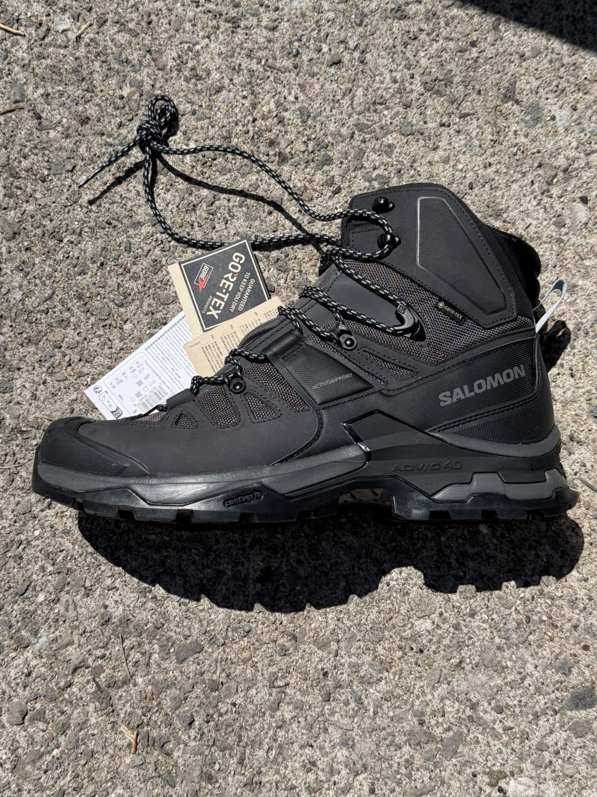 Salomon Men’s Quest 4 GORE-TEX Hiking & Backpacking Boots 477873 | Size 12