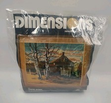 Dimensions Needlepoint kit Country Retreat Model  2072 NOS