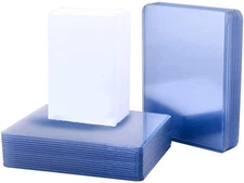 150 Pack Trading Card Sleeves, Toploaders Consist 50 Hard Plastic Card Protec...