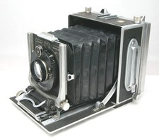 Vintage Linhof Technika III 4x5" With Grip Holder, Heliar 4.5/15cm  150mm Cam.