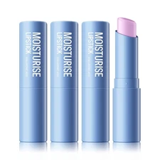 4Pcs Hyaluronic Acid Lip Balm Set – Moisturizing Lip Care for Dry, Cracked Lips