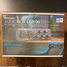PreSonus AudioBox USB 96 25-Year Edition 2-Ch 24-bit/96kHz MIDI Phantom